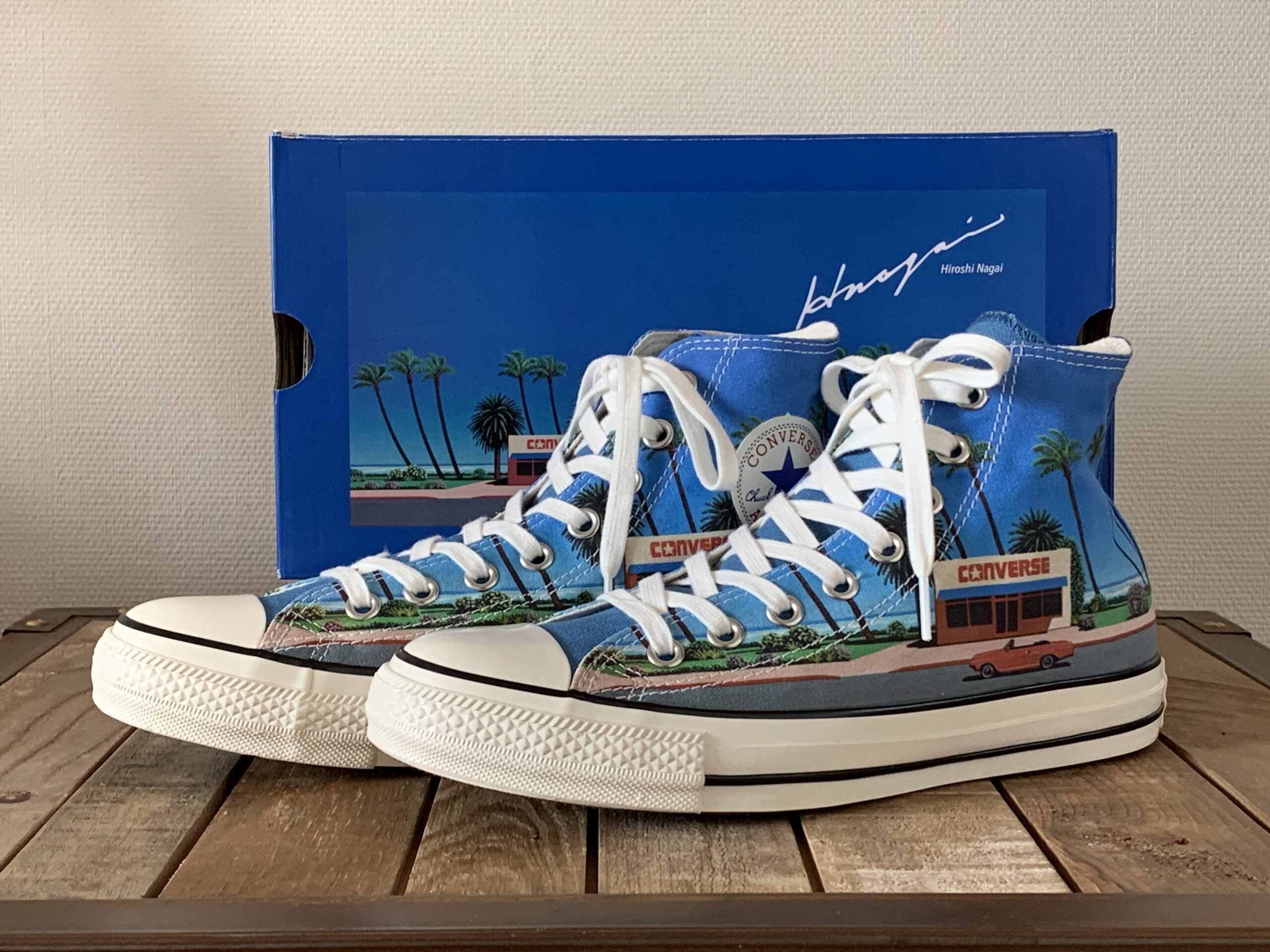 コンバース オールスター HIROSHI NAGAI 永井博 24.5cm 新品