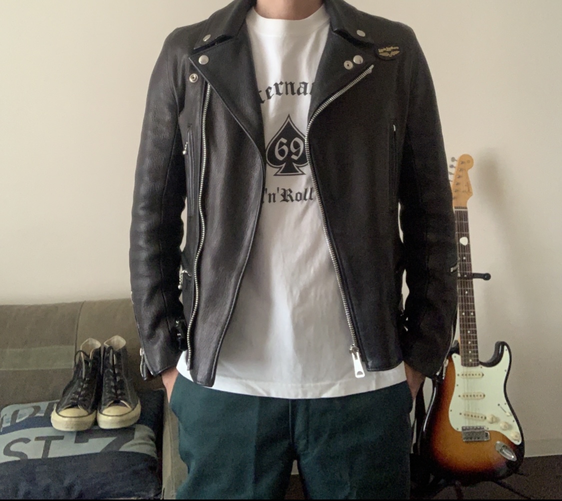 ルイスレザー リアルマッコイズ ディアスキン ライトニング 42 持ち出す 